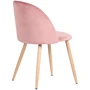Стул обеденный AMF Sherry beech/pink velvet (545871) фото 4