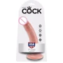 Фаллоимитатор на присоске Pipedream King Cock 7, 18х4 см, телесный