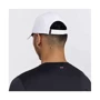 Бейсболка Saucony Outpace Hat белая (900013-WHGR) фото 3