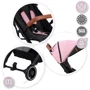 Прогулочная коляска Momi Estelle Love Black-Pink (WOSP00004): Количество блоков 1