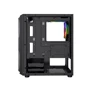 Корпус QUBE WIND Black (WIND_FMNU3): Материал передней панели алюминий