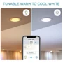 Умная лампочка WiZ, E27, 11W, 75W, 1055Lm, G95, 2700-6500K, Wi-Fi: Особенности Регулируемая цветовая температура, Диммируемая, Декоративная, Голосовое управление