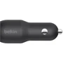 Зарядное устройство Belkin USB Car Charger 2xUSB 24W Black with microUSB Cable (CCE002BT1MBK): Тип автомобильное