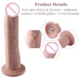 Фаллоимитатор 10.2″ с вибрацией для секс-машин Hismith Silicone Dildo with Vibe
