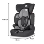 Автокресло Lionelo Levi One (9-36 кг) (black) (LO.A.LO01): Внутренние ремни 5-ти точечный ремень