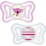 Силіконова пустушка Chicco Physio Light 6-16 міс 2 шт. люмінесцентна (71033.41)