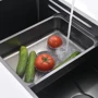 Кухонная мойка Lefton Single Bowl Honeycomb Embossed Anti-scratch Kitchen Sink-KS2201 Grey: Количество чаш 1
