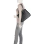 Жіноча сумка Guess Hensely Logo Girlfriend Tote темно-сіра (HWPM8378230-CMT): Стать Женский