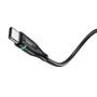 Кабель Hoco USB Cable to USB-C U93 3A 1.2m Black: Длина 1.2 м