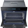 Духова шафа електрична Samsung NV75N7626RB: Кількість скла у дверцят 2