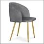 Кресло Hommex Nicole Dark Grey (арт.H-360 Dark Grey) фото 9
