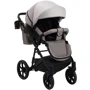 Коляска 2 в 1 Bair Kiwi кожа 100% BK-14/13 беж - капучино: Ширина шасси 58
