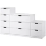 Комод ІКЕА Nordli 160х99 см (192.480.15)