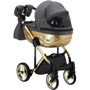 Коляска 2 в 1 Adamex Chantal Star Polar (Gold) Star 1 (624644): Ширина шасси 60