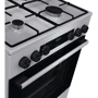Плита комбінована Gorenje GKS6C70XJ: Управління механическое, сенсорное