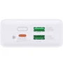 Внешний аккумулятор Baseus Power Bank 20000mAh Adaman 2 Metal Digital Display 30W White (PPAD050002): Количество USB 3