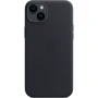 Чехол для iPhone Apple iPhone 14 Plus Leather Case with MagSafe - Midnight (MPP93ZE/A): Тип аксессуара чехол
