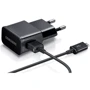 Зарядное устройство Samsung USB Wall Charger 2A with microUSB Cable Black (EP-TA12EBEUGRU): Кабель в комплекте microUSB
