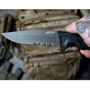 Нож SOG Recondo FX Partially Serrated, Black (SOG 17-22-02-57): Система блокировки Нет