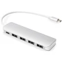 Адаптер Digitus Adapter USB-C to 4xUSB+USB-C Silver (DA-70242-1) фото 4
