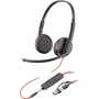Навушники Poly BlackWire C3225 USB-C HS Stereo Black