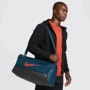 Сумка Nike Nk Brsla S Duff 9.5 41L темно-синяя Уни 51x28х28 см (DM3976-478) фото 8