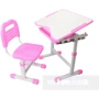 Комплект FunDesk Парта и стул-трансформеры Sole Pink