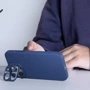 Чохол для iPhone Nillkin Silicone LensWing Magnetic Blue для iPhone 15 Pro: Тип чохла накладка на задню частину