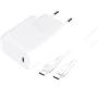 Зарядное устройство Proove Wall Charger USB-C Silicone Power 30W White with USB-C Cable (WCSP30022202)