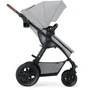 Универсальная коляска 3 в 1 Kinderkraft Xmoov CT Light Gray (KSXMOV00LGR3000): Материал колес резина