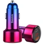 Зарядное устройство Baseus Car Charger USB+USB-C Magic 45W Red (CCMLC20C-09): Кабель в комплекте отсутствует