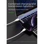 Кабель T-PHOX USB Cable to USB-C Nature 3A 1.2m White (T-C830 White): Довжина 1,2 м