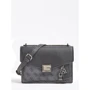Жіноча сумка-сетчел Guess Valy Convertible Xbody Flap темно-сіра (HWSM7873210-COA)