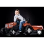 Трактор с прицепом Rolly Toys rollyFarmtrac Fiat Centenario коричнево-чёрный (601318) фото 4