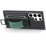 Аксессуар для смартфона Epik Leather Case Wallet and Straps Black for Samsung S918 Galaxy S23 Ultra: Материал искусственная кожа и TPU (термополиуретан)