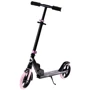 Самокат Lionelo LUCA BLACK CARBON PINK: Конструкция рамы цельная