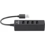 Адаптер REAL-EL Adapter USB to 4xUSB2.0 HQ-154 Black (EL123110007): Интерфейс подключения USB 2.0