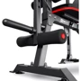 Скамья для жима и пресса Hop-Sport STRONG 138 кг HS-1095 (UT-10000699): Конструкция изогнутая, складная