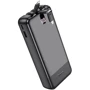 Зовнішній акумулятор Hoco Power Bank 20000mAh J114A with Cable Black: Ємність батареї, мАг 20000