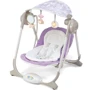 Кресло качалка Chicco Swing Polly (67691.41): Дополнительные удобства Контроль скорости движения, Звуковое сопровождение, Система складывания, Ремни безопасности, Съемный