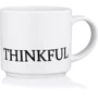 Кружка Ardesto Thinkful керамика 420 мл Белый (AR3043W)