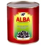 Маслины черные Alba Food 240/260 без косточки 3.1 л (8436024299762)