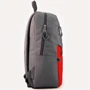 Рюкзак GoPack Сity 118-1 серый красный go20-118l-1: Корпус рюкзака Мягкий