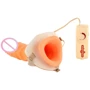 Полый страпон с вибрацией Strap-On Vibrating Extender, 17x5 см