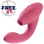 Вакуумный клиторальный стимулятор Womanizer Duo raspberry raspberry
