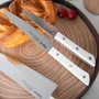 Набор кухонных ножей Fissman Yamazaki 420J2 сталь 3 предмета (2712) фото 10