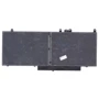 Батарея для ноутбука Dell G5M10 Latitude E5450 7.4V Black 6460mAh Orig (14646): Ємність, мАг 6460