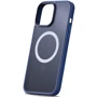 Чохол для iPhone Mobile Case TPU+PC Metal Buttons with MagSafe Blue для iPhone 13: Тип чохла накладка на заднюю часть