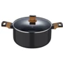 Кастрюля Bergner Earth black 28 см 6 л (BG-32037-BK)