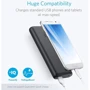 Зовнішній акумулятор ANKER Power Bank PowerCore Speed 20000mAh Black (A1275011): Особливості індикатор заряду